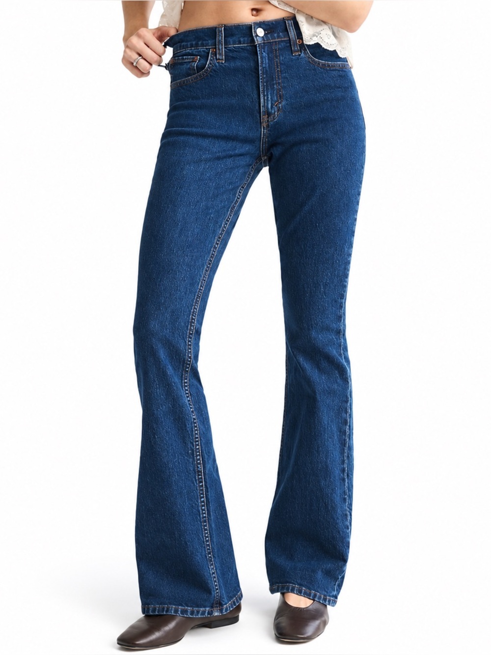 Abercrombie & Fitch Curve Love High Rise Bootcut Jeans NWT
